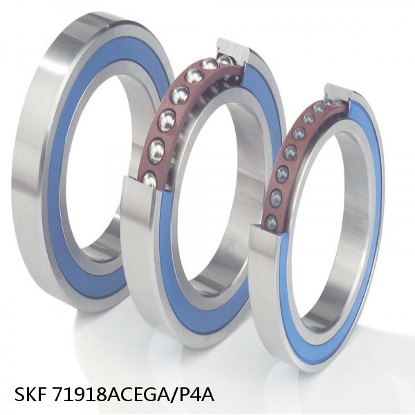 71918ACEGA/P4A SKF Super Precision,Super Precision Bearings,Super Precision Angular Contact,71900 Series,25 Degree Contact Angle