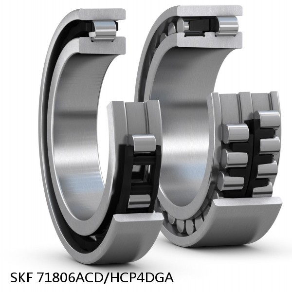 71806ACD/HCP4DGA SKF Super Precision,Super Precision Bearings,Super Precision Angular Contact,71800 Series,25 Degree Contact Angle