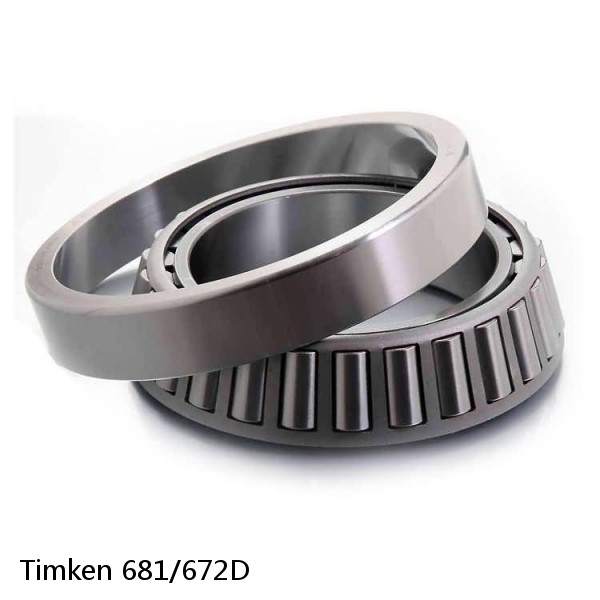 681/672D Timken Tapered Roller Bearings #1 small image
