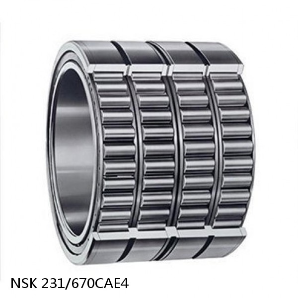 231/670CAE4 NSK Spherical Roller Bearing #1 image