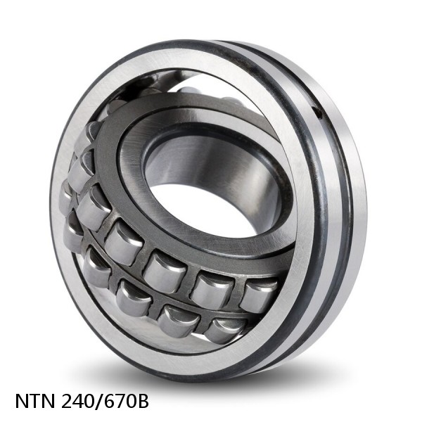 240/670B NTN Spherical Roller Bearings #1 image