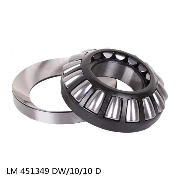 LM 451349 DW/10/10 D  Needle Self Aligning Roller Bearings #1 image